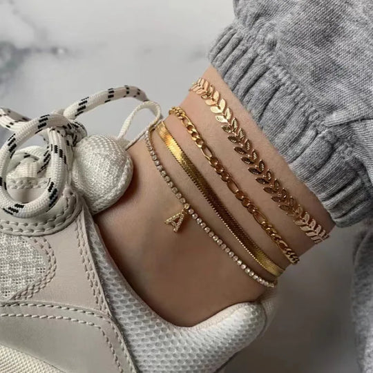 Current. Anklet detail