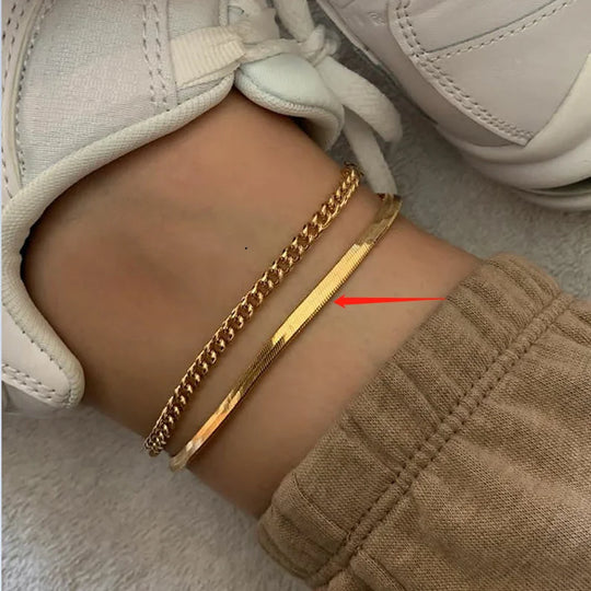 Breeze. Anklet detail