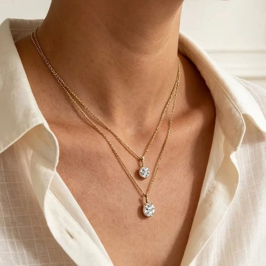 Wisp. Necklace detail