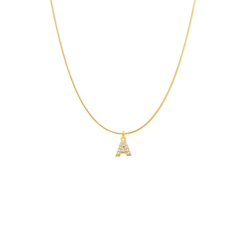 Monogram. Necklace detail