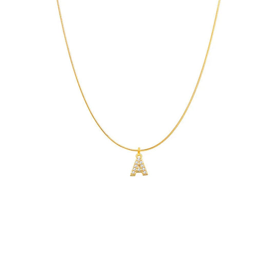 Monogram. Necklace detail