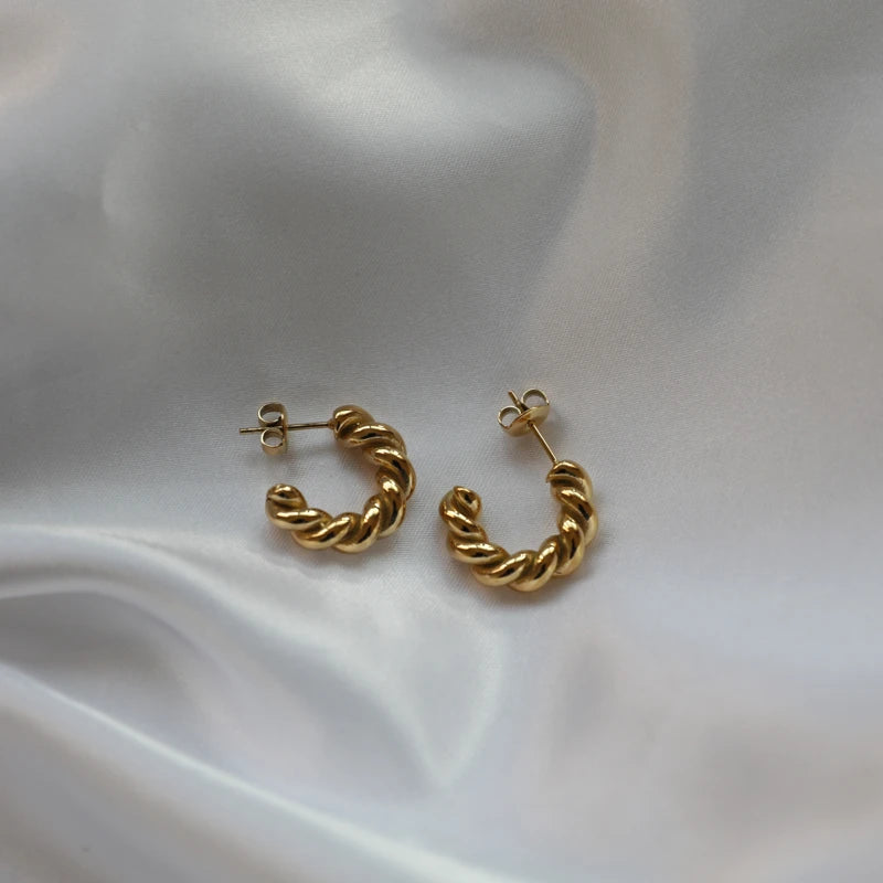 Braid. Hoops detail