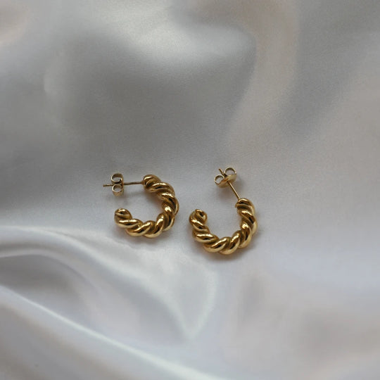 Braid. Hoops detail