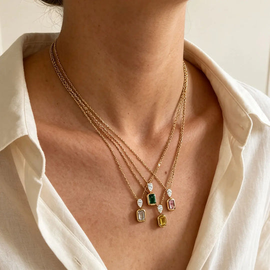 Prism. Necklace detail