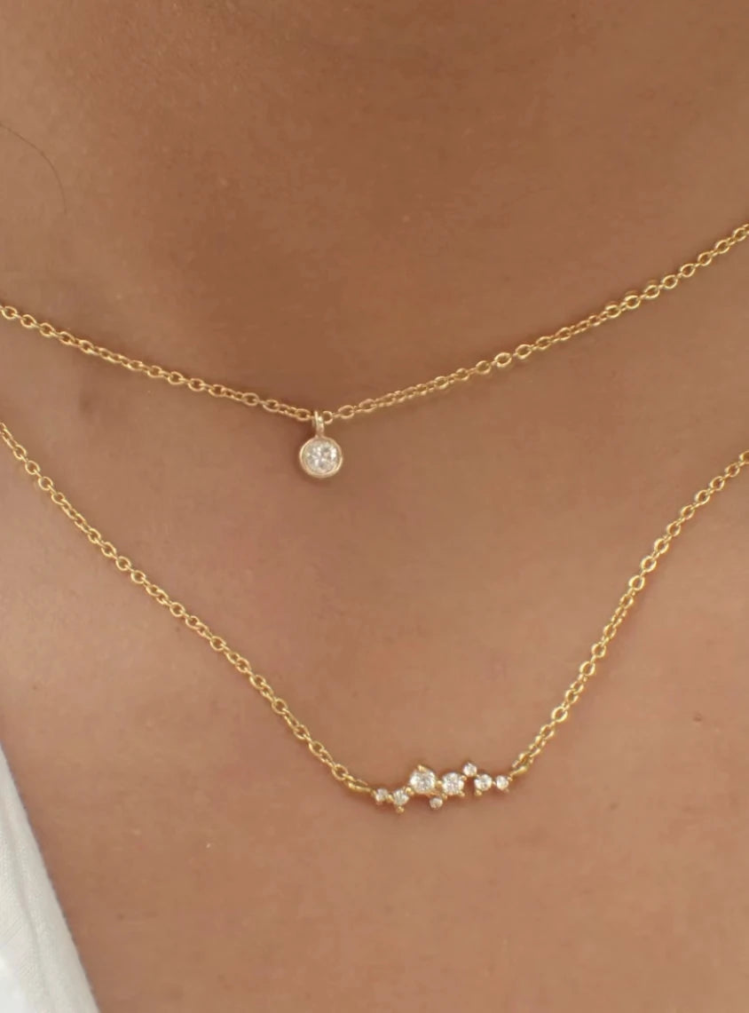 Trace. Necklace detail