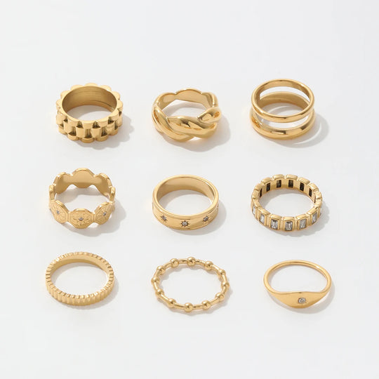 Point. Ring worn