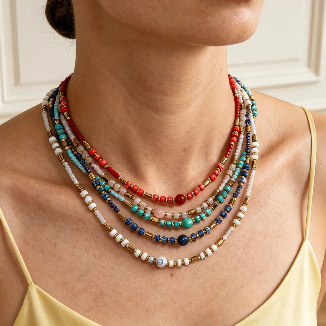 Terra. Necklace detail