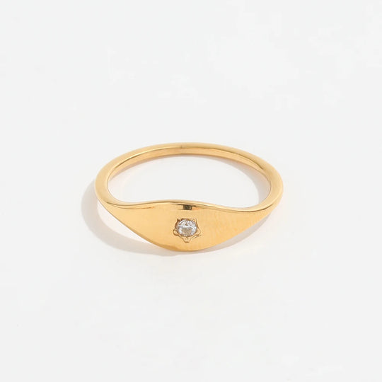 Point. Ring detail