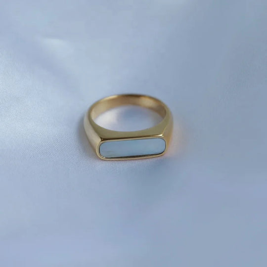 Coral. Ring