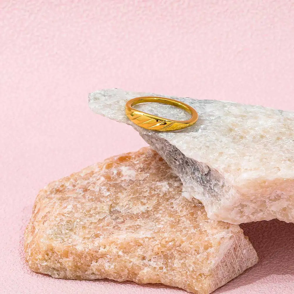 Crescent. Ring
