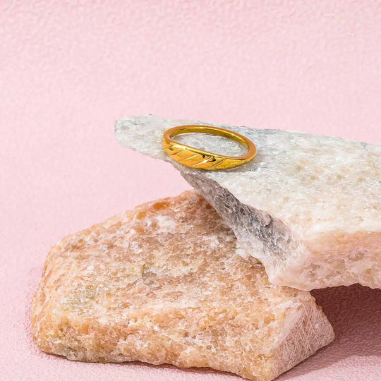 Crescent. Ring