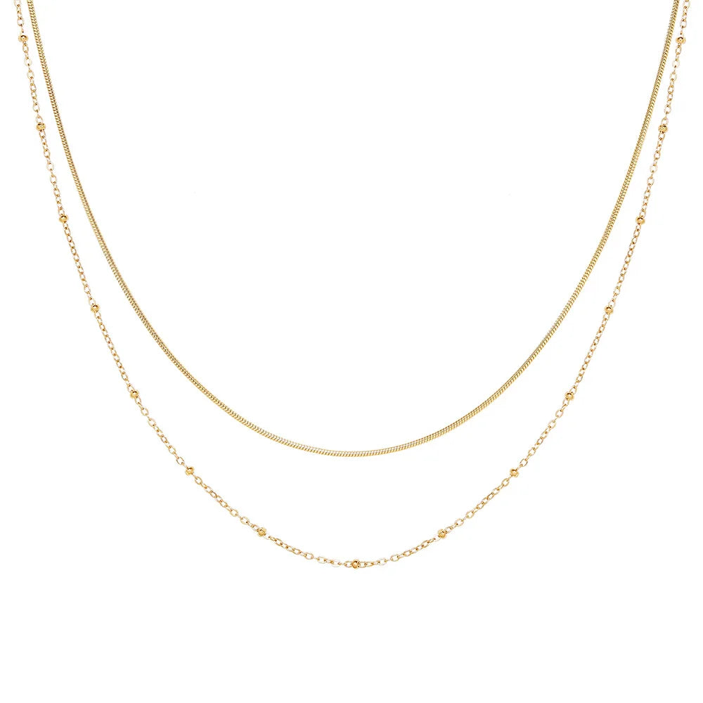 Strand. Necklace detail
