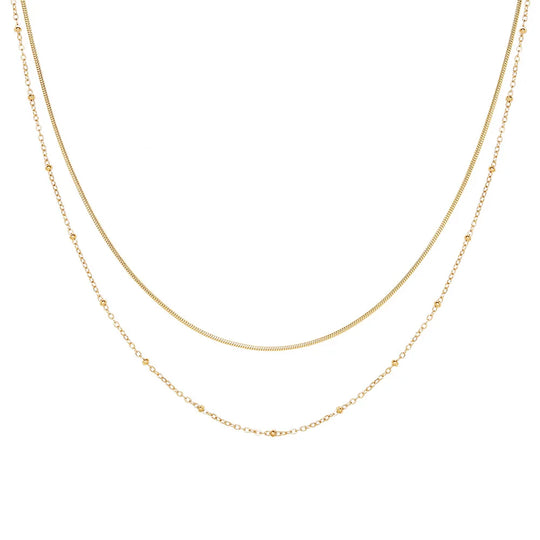 Strand. Necklace detail