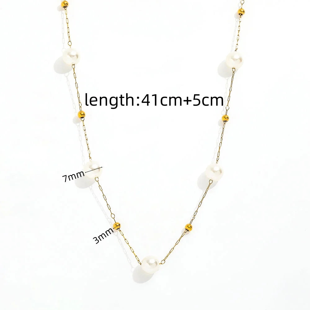 Orbit. Necklace worn