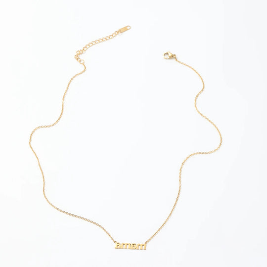Devotion. Necklace worn
