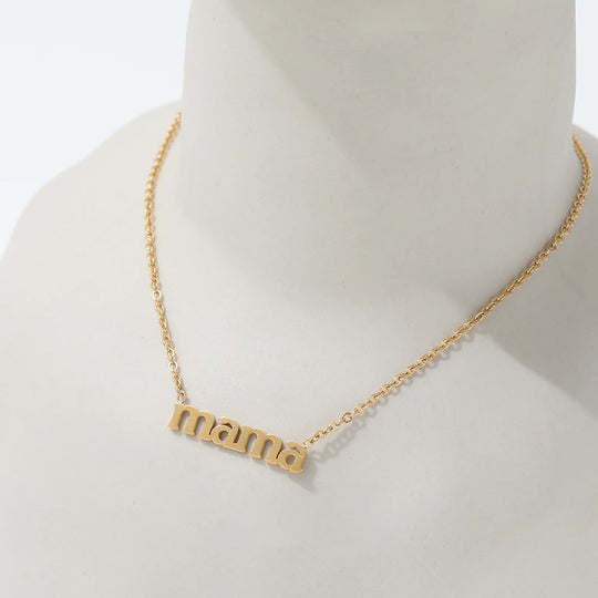 Devotion. Necklace worn