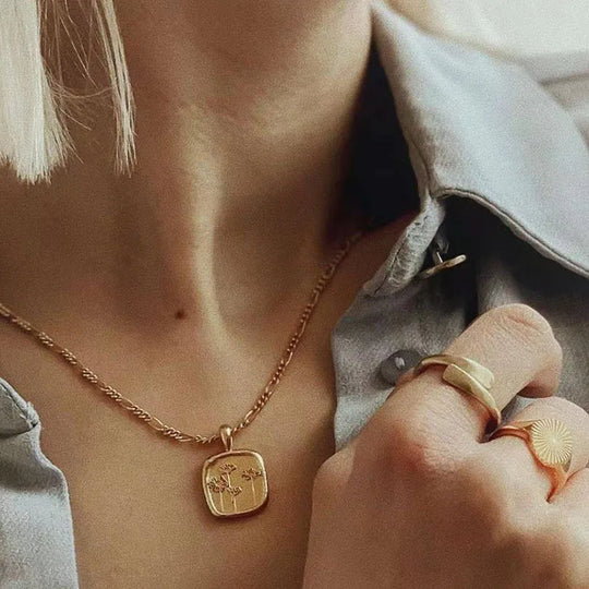 Muse. Necklace worn