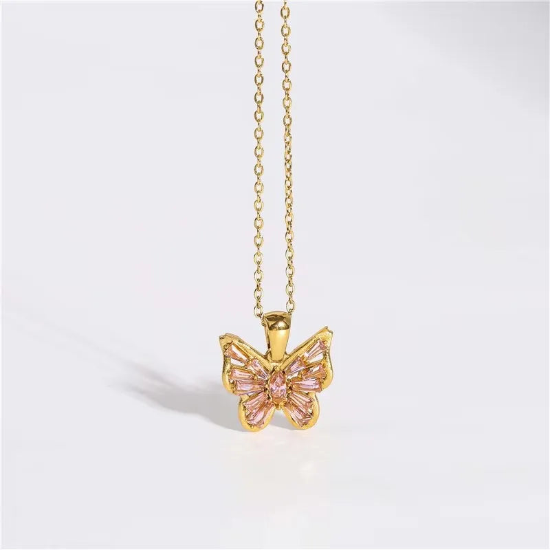 Flutter. Necklace detail