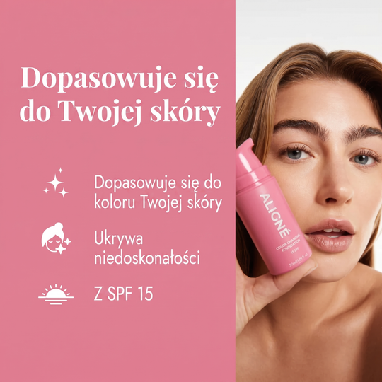Podkład Zmieniający Kolor Aligné™
