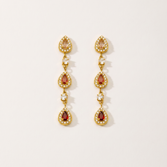 Marbella. Hoops - Red