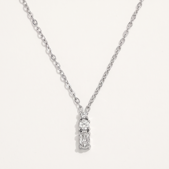 Mira. Necklace - Silver