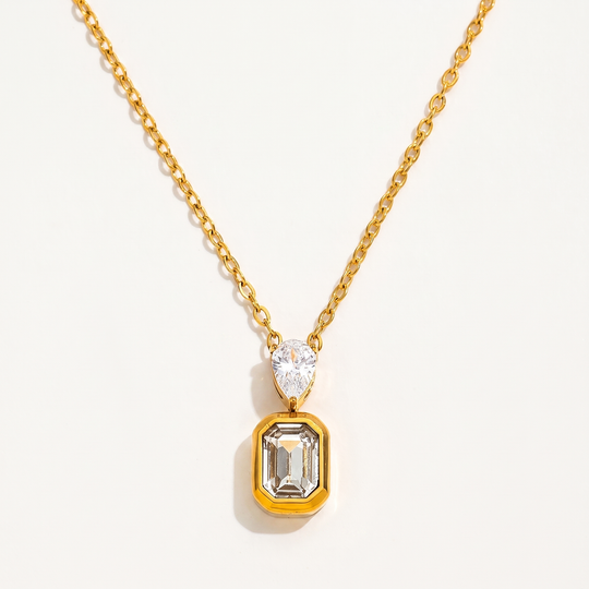 Prism. Necklace - Clear