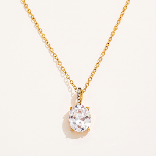 Wisp. Necklace - Oval