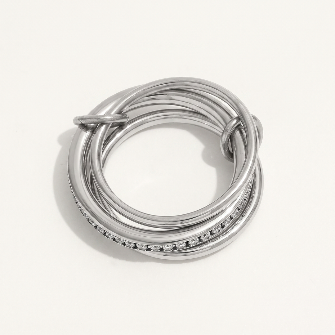 Link. Ring - Silver