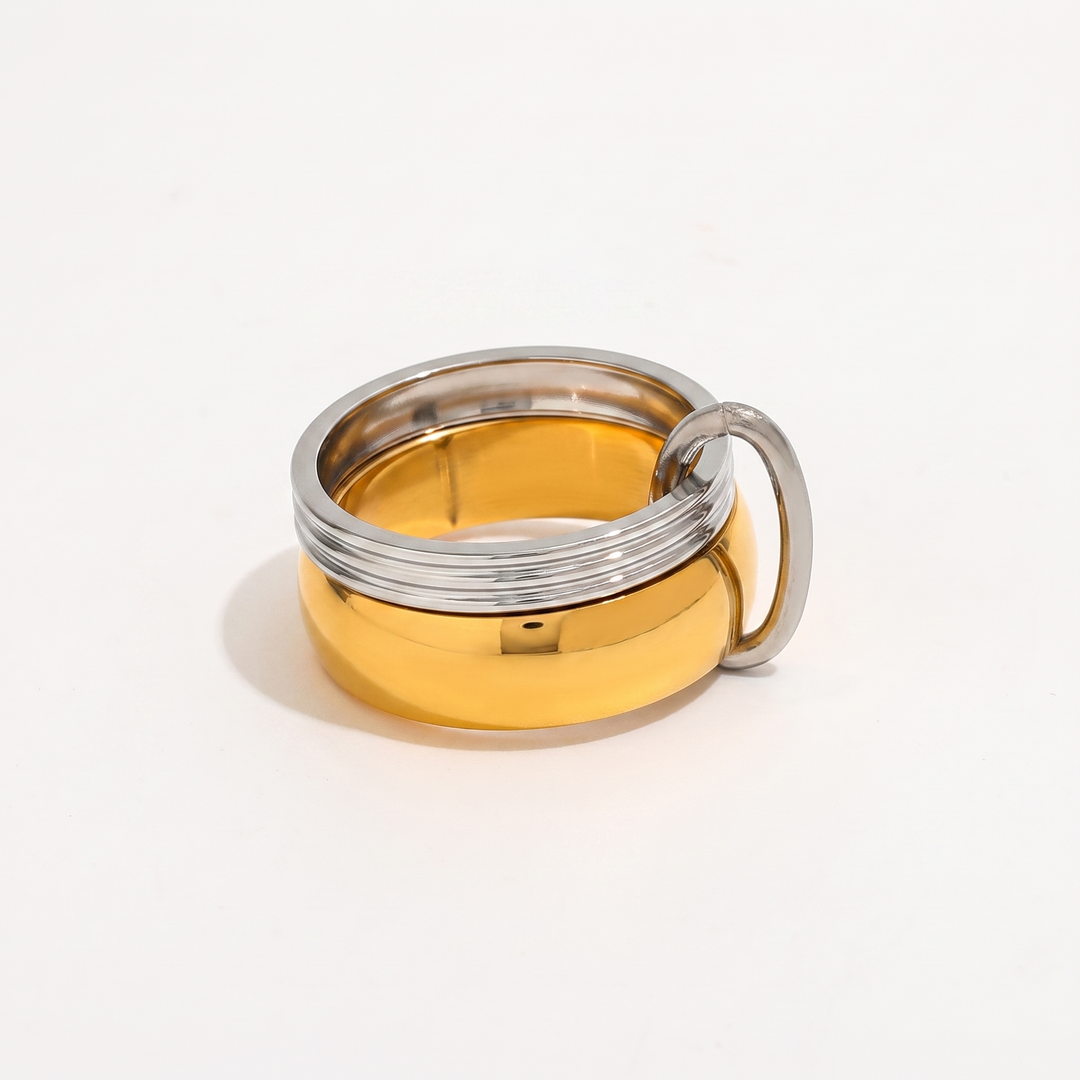 Duo. Ring - Gold