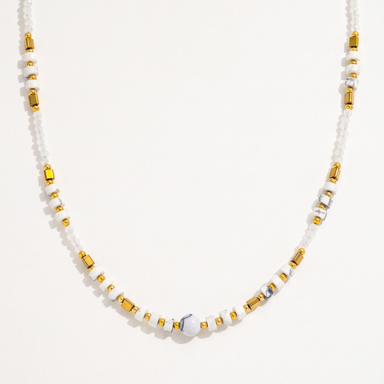 Terra. Necklace - White
