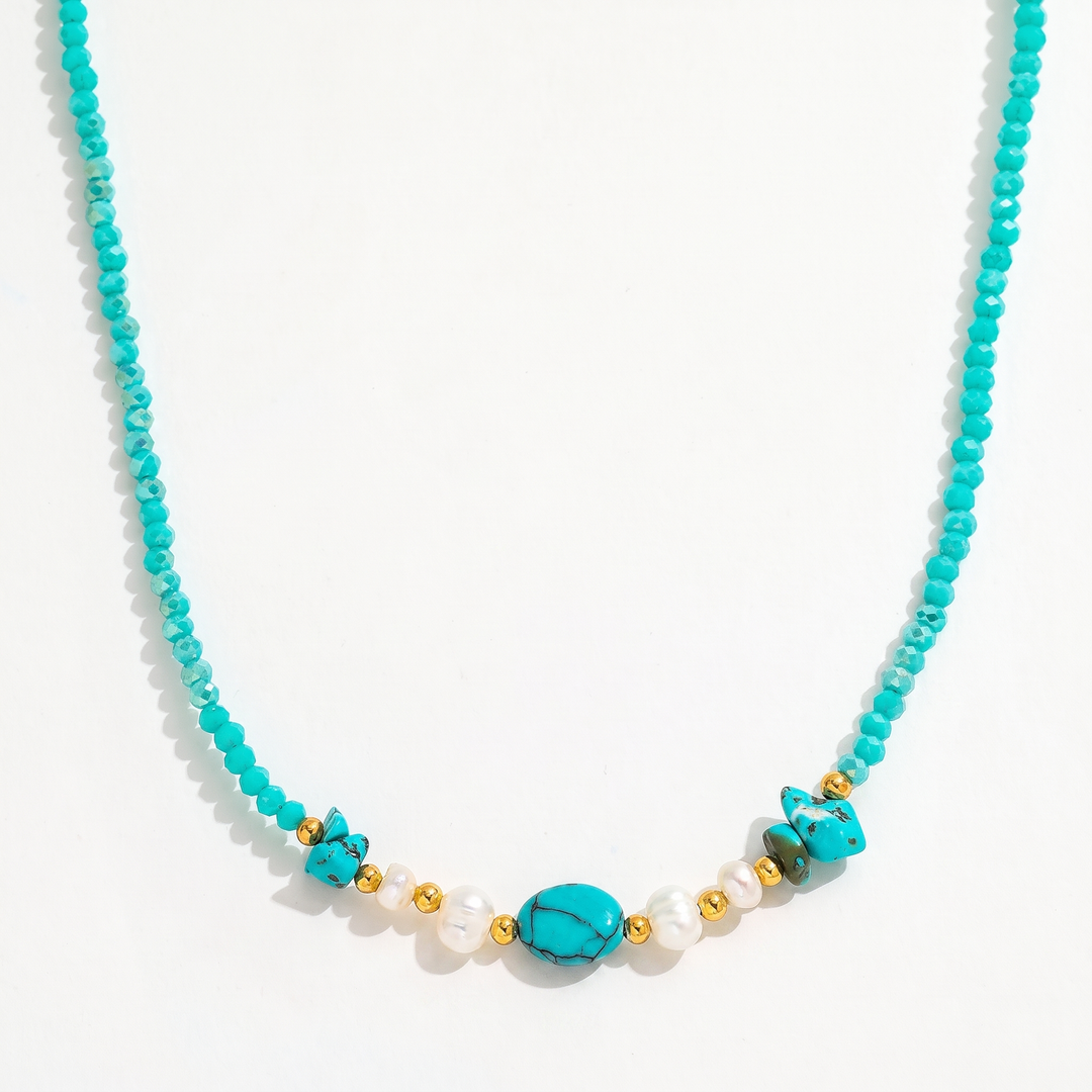 Tide. Necklace - Gold