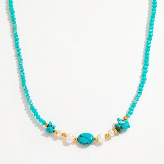 Tide. Necklace - Gold