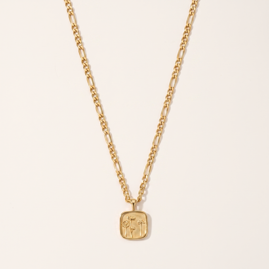 Muse. Necklace - Gold