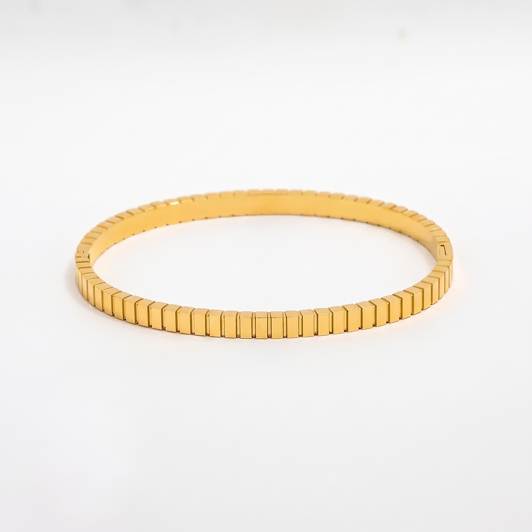 Mesh. Bangle - Gold