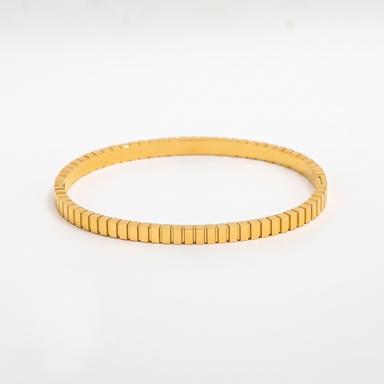 Mesh. Bangle - Gold