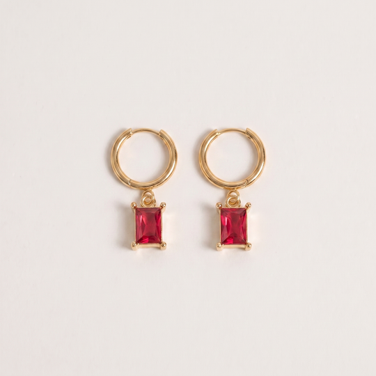 Glint. Hoops - Pink