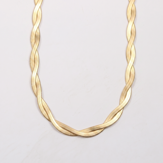 Knot. Choker - Gold