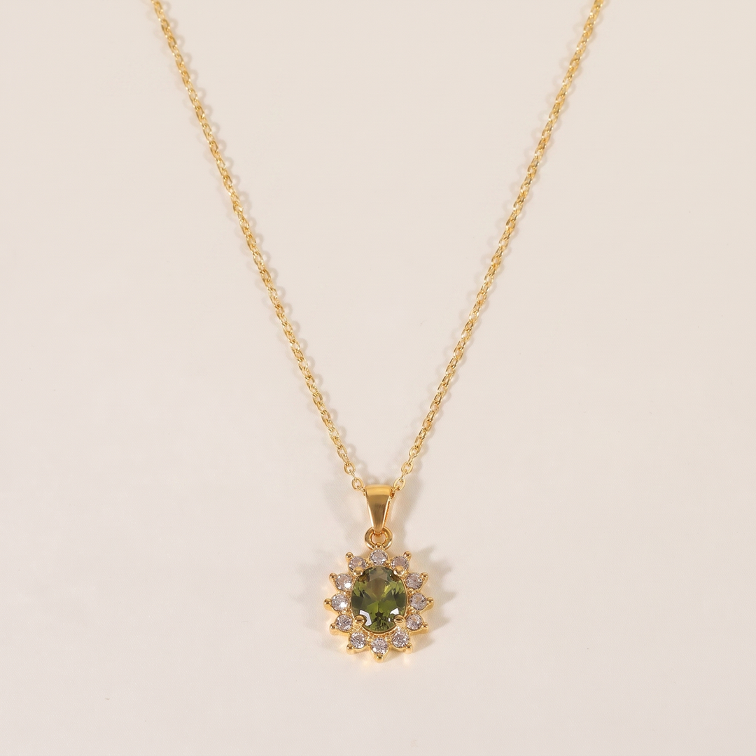Lustre. Necklace - Gold