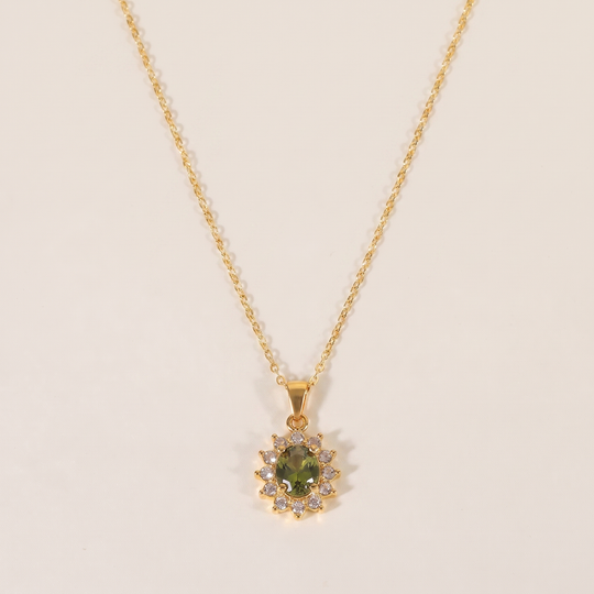 Lustre. Necklace - Gold
