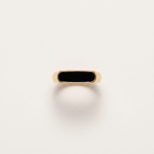 Coral. Ring - Black