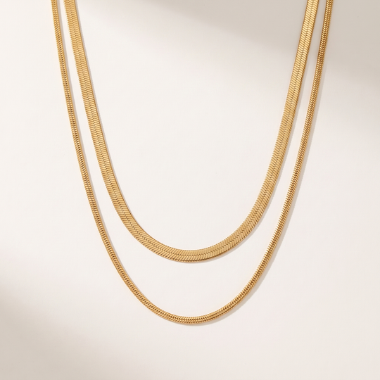 Sleek. Choker - Gold