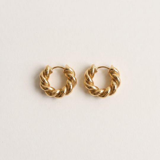 Braid. Hoops - Gold
