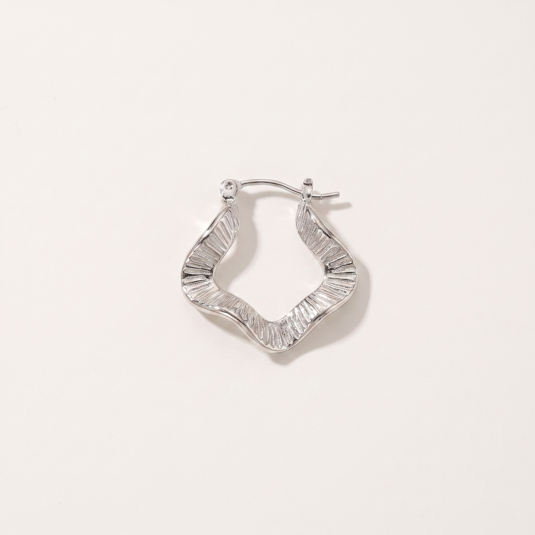 Crest. Hoops - Silver