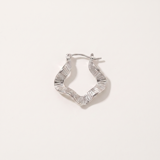 Crest. Hoops - Silver