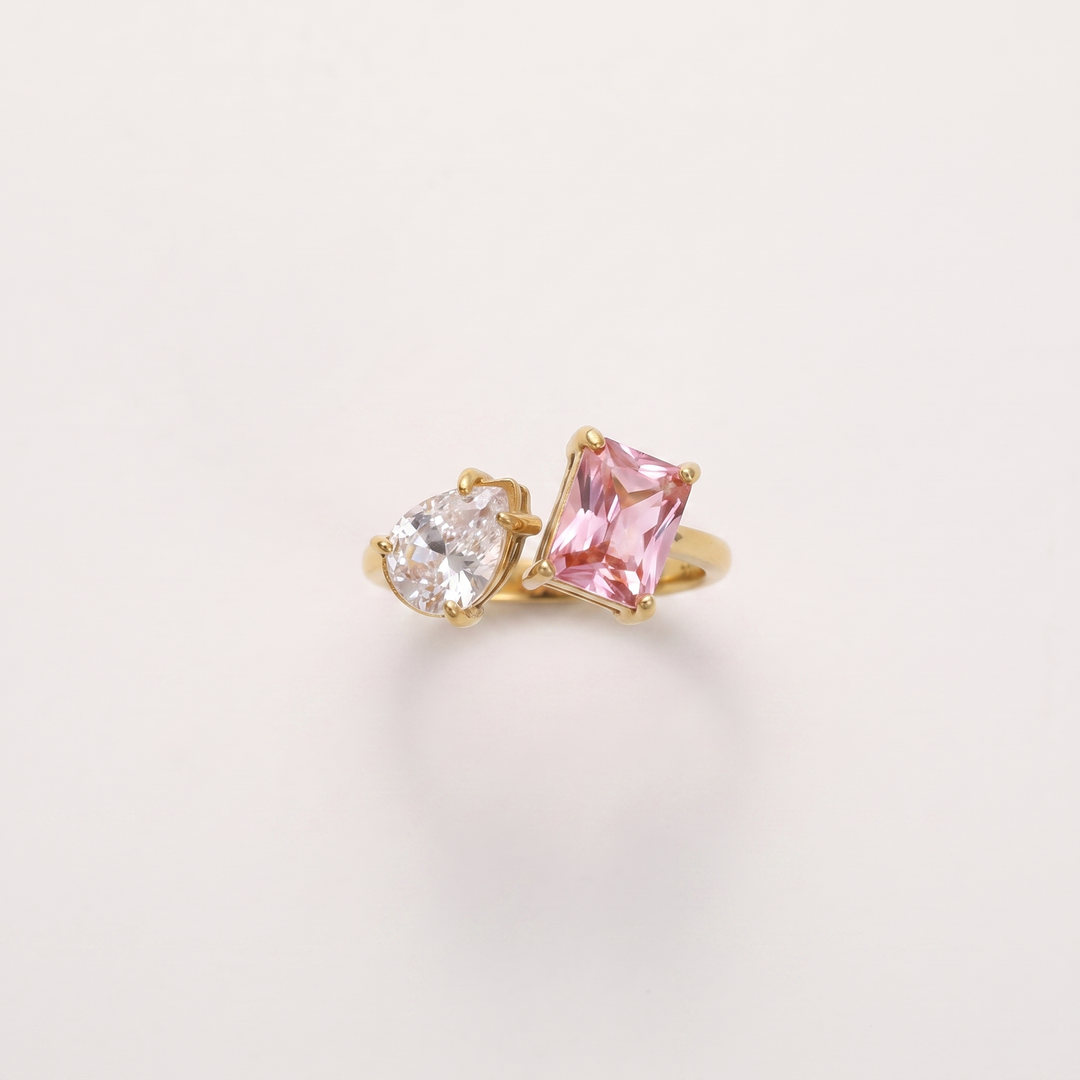 Boulder. Ring - Blush