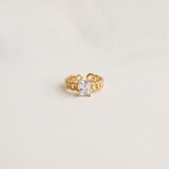 Domino. Ring - White