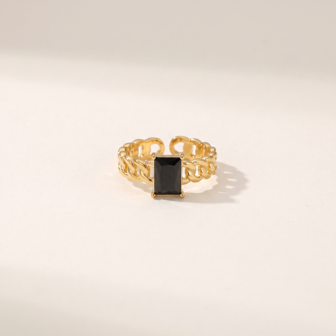 Domino. Ring - Black