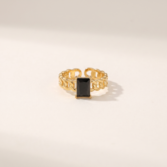 Domino. Ring - Black