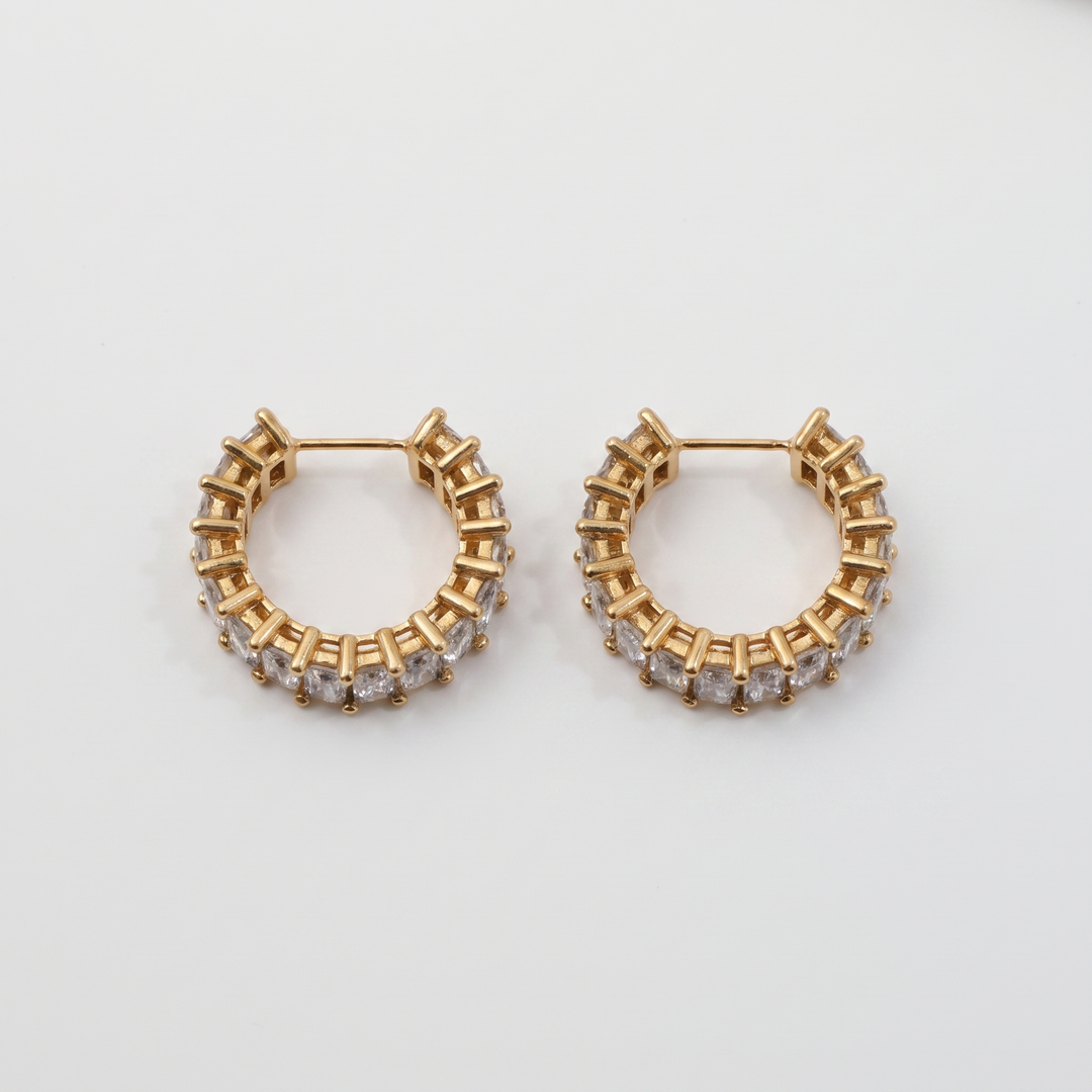 Aria. Hoops - Gold