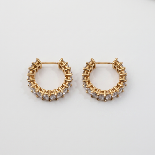 Aria. Hoops - Gold